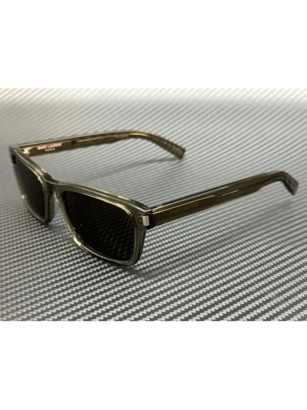 New Saint Laurent Men Grey Sunglasses 57-19-145